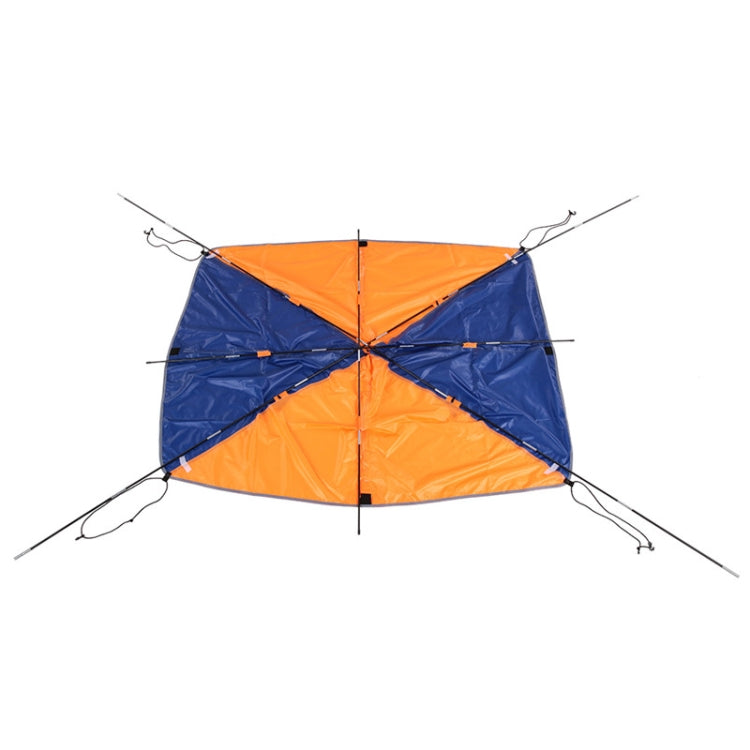 68349 Folding Awning Canoe Rubber Inflatable Boat Parasol Tent for 3 Person,Boat is not Included - Marine Accessories & Parts by buy2fix | Online Shopping UK | buy2fix