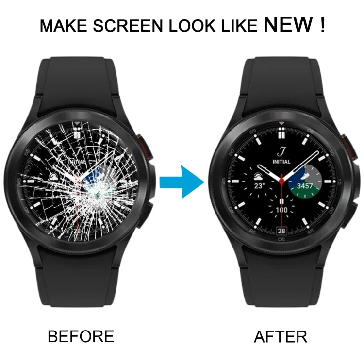 Original LCD Screen Digitizer Full Assembly with Frame for Samsung Galaxy Watch4 Classic 42mm SM-R880/R885 (Black) - For Samsung by buy2fix | Online Shopping UK | buy2fix