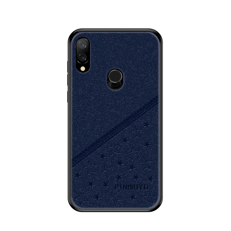 PINWUYO Full Coverage Waterproof Shockproof PC+TPU+PU Case for Xiaomi Redmi Note 7 (Blue) - Xiaomi Cases by PINWUYO | Online Shopping UK | buy2fix