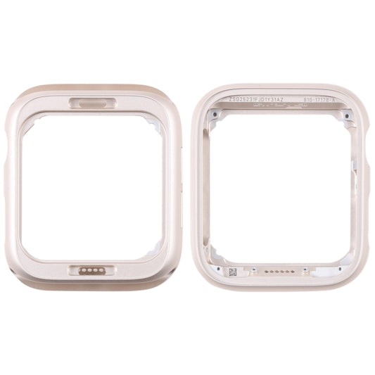 For Apple Watch Series SE 2022 40mm Stainless Steel Middle Frame Bezel Plate (Gold) - LCD Related Parts by buy2fix | Online Shopping UK | buy2fix