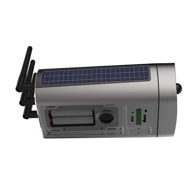 T8 1080P Full HD Solar Battery Ultra Low Power Sound Light Alarm Network Camera, Support Motion Detection, Night Vision, Two Way Audio, TF Card - Security by buy2fix | Online Shopping UK | buy2fix