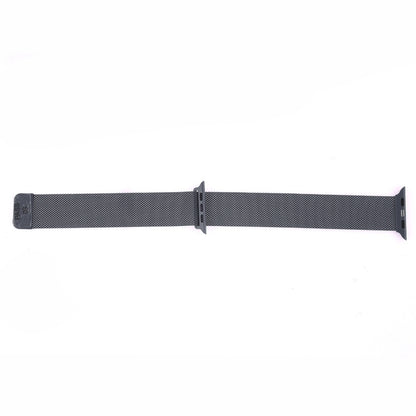 Milanese Loop Magnetic Stainless Steel Watch Band for Apple Watch Ultra 49mm / Series 8&7 45mm / SE 2&6&SE&5&4 44mm / 3&2&1 42mm(Dark Gray) - Watch Bands by buy2fix | Online Shopping UK | buy2fix