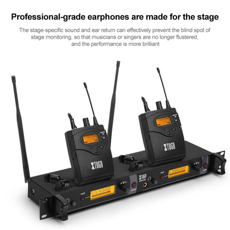 IEM1200 Wireless Transmitter 5 Bodypack Stage Singer In-Ear Monitor System(EU Plug) - Consumer Electronics by buy2fix | Online Shopping UK | buy2fix