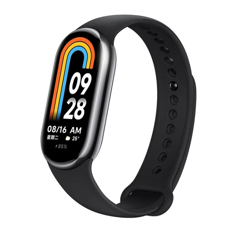 [HK Warehouse] Original Xiaomi Mi Band 8 Global 1.62 inch AMOLED Screen 5ATM Waterproof Smart Watch, Support Blood Oxygen / Heart Rate Monitor (Black) - Wearable Devices by Xiaomi | Online Shopping UK | buy2fix