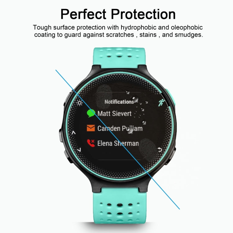 2 PCS ENKAY Hat-Prince for Garmin Forerunner 235 Smart Watch 0.2mm 9H Surface Hardness 2.15D Explosion-proof Tempered Glass Screen Film - Smart Wear by ENKAY | Online Shopping UK | buy2fix