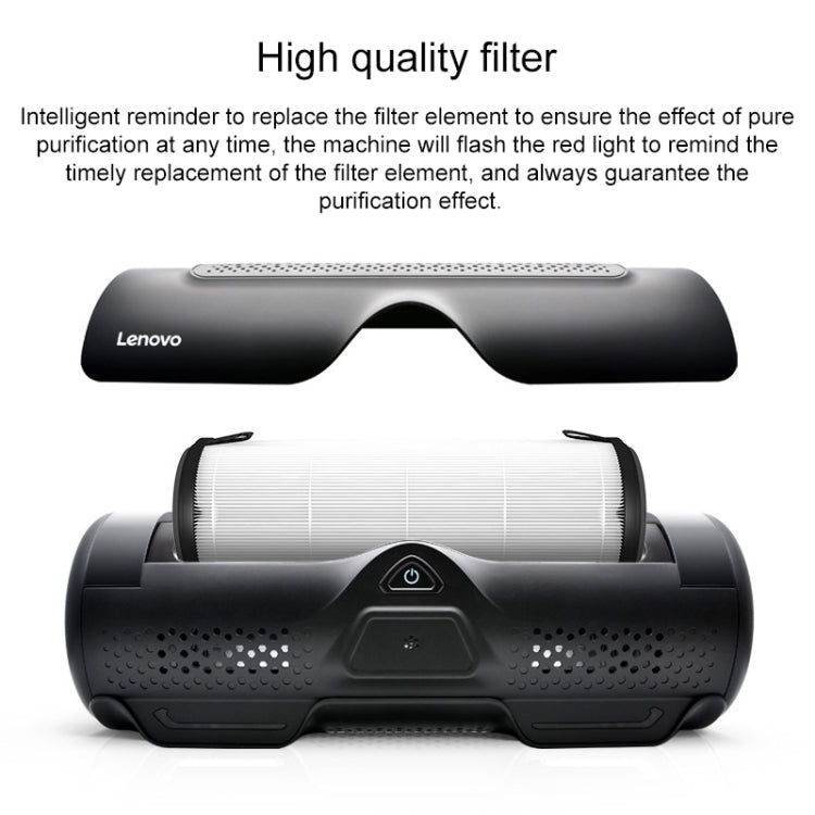 Original Lenovo HA05 7W Car Air Purifier, DC 12V (Black) - Air Purifier by Lenovo | Online Shopping UK | buy2fix