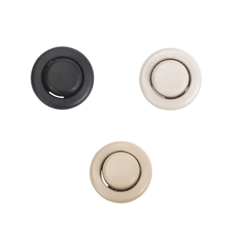 For BMW E90 / F18 Left Driving Car Rear Seat Headrest Switch Button 52207251369-1(Beige) - Car Switches by buy2fix | Online Shopping UK | buy2fix