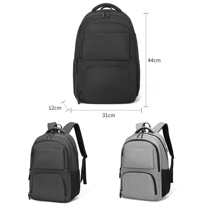 cxs-615 Multifunctional Oxford Laptop Bag Backpack (Light Grey) - Backpack by buy2fix | Online Shopping UK | buy2fix