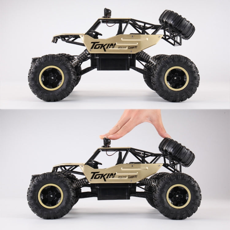 HD6026 1:12 Large Alloy Climbing Car Mountain Bigfoot Cross-country Four-wheel Drive Remote Control Car Toy, Size: 37cm(Red) - RC Cars by buy2fix | Online Shopping UK | buy2fix