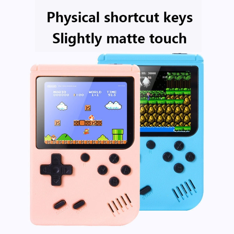 MK800 3.0 inch Macaron Mini Retro Classic Handheld Game Console for Kids Built-in 800 Games, Support AV Output (Blue) - Pocket Console by buy2fix | Online Shopping UK | buy2fix