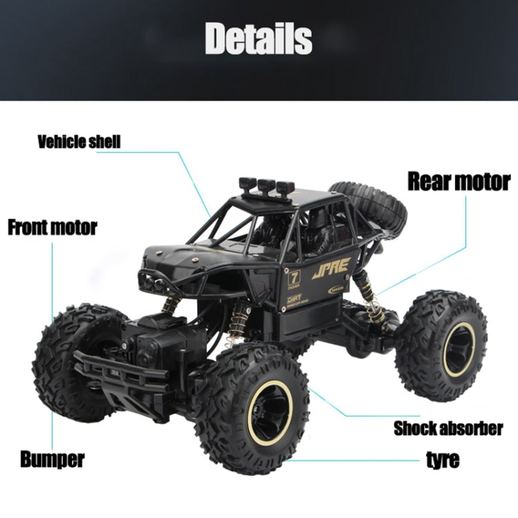 2.4GHz 4WD Double Motors Off-Road Climbing Car Remote Control Vehicle, Model:6026(Gold) - RC Cars by buy2fix | Online Shopping UK | buy2fix