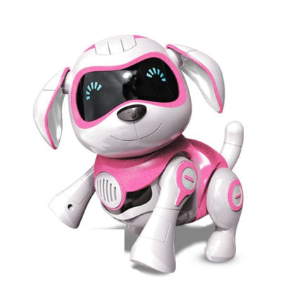 USB Charging Smart Touch Sensing Machine Dog Children Electric Toys, Supports Walking & Gnawing Bones & Lights & Music(Pink) - Music Toys by buy2fix | Online Shopping UK | buy2fix