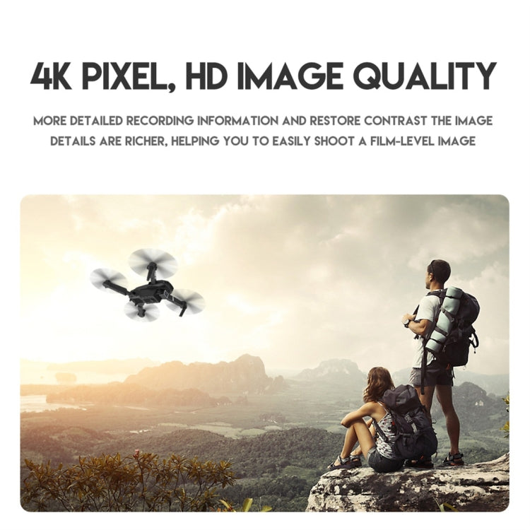 LS-E525 4K Double HD Camera Mini Foldable RC Quadcopter Drone Remote Control Aircraft(Black) - RC Aircrafts by buy2fix | Online Shopping UK | buy2fix