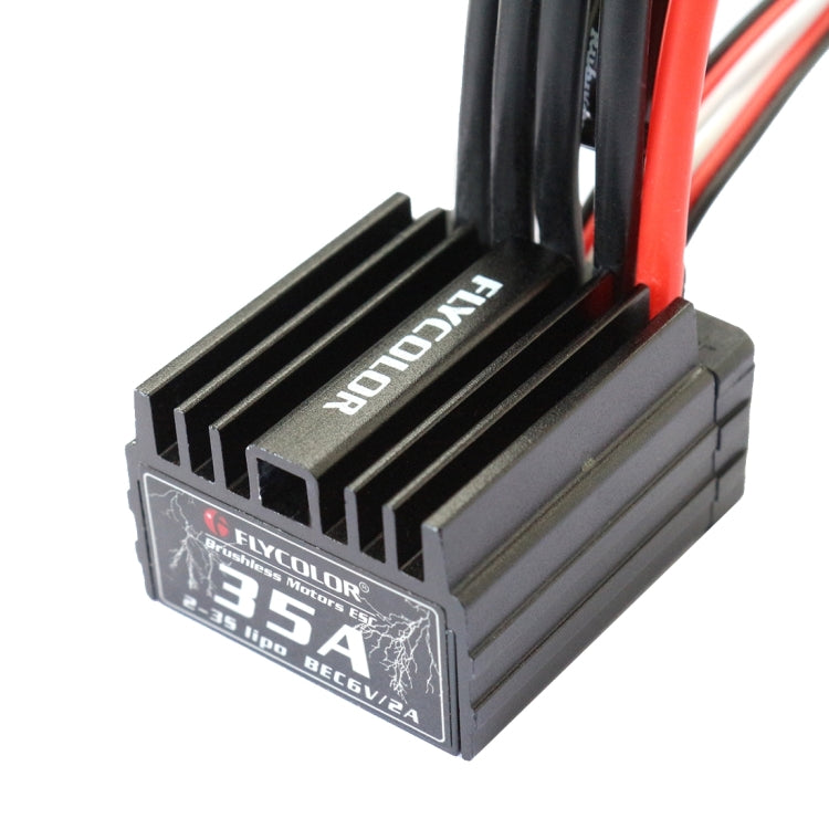 Flycolor Thunder Series 35A Sensorless Brushless Electronic Speed Controller for RC Car - Toys & Hobbies by buy2fix | Online Shopping UK | buy2fix