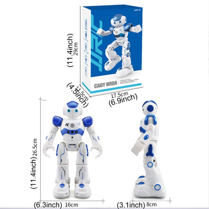 JJR/C R2 CADY WIDA RC Robot Gesture Sensor Dancing Intelligent Program Toy Gift for Children Kids Entertainment with Remote Control(Blue) - RC Robots by JJR/C | Online Shopping UK | buy2fix