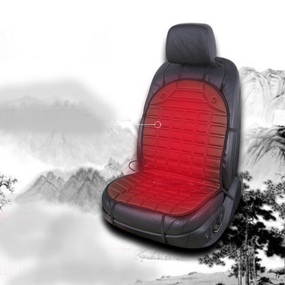 12V Heated Car Seat Cushion Cover Seat Heater Warmer Winter Car Cushion Car Driver Heated Seat Cushion(Black) - Seat Accessories by buy2fix | Online Shopping UK | buy2fix