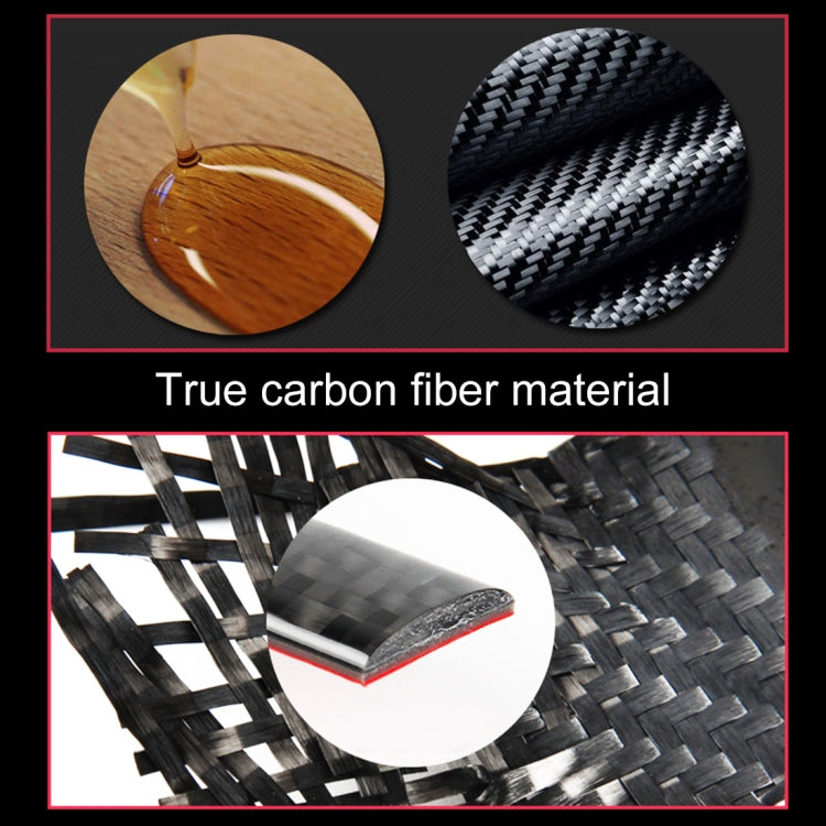 2 PCS Car CD Adjustment Frame Carbon Fiber Decorative Sticker for Mercedes-Benz W204 - Car Interior Mouldings by buy2fix | Online Shopping UK | buy2fix