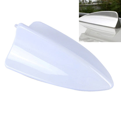 A-881 Shark Fin Car Dome Antenna Decoration(White) - Aerials by buy2fix | Online Shopping UK | buy2fix