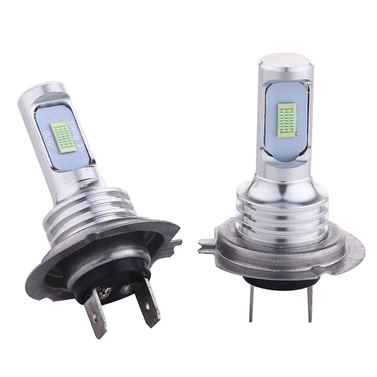 2 PCS H7 72W 1000LM 6000-6500K Super Bright White Light Car Fog LED Bulbs, DC 12-24V (Ice Blue Light) - In Car by buy2fix | Online Shopping UK | buy2fix