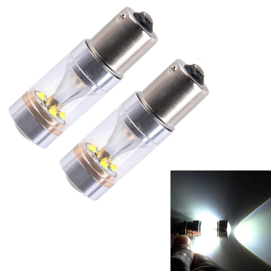 2 PCS 1156/BA15S  350LM 6000K 30W White Light 6 LED CREE Canbus Car Reversing Light / Turn Light, DC 12V - Brake Lights by buy2fix | Online Shopping UK | buy2fix