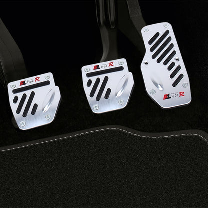 CS-321 3 in 1 Non-Slip Manual Car Truck Pedals Foot Brake Pad Cover Set (Black) - In Car by buy2fix | Online Shopping UK | buy2fix