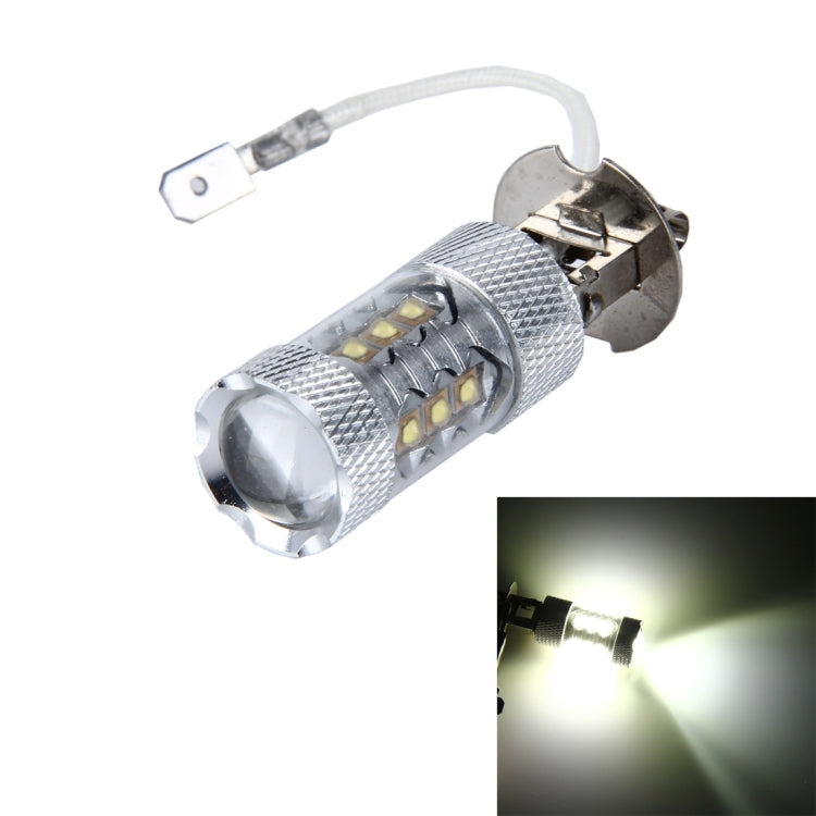 H3 80W 800LM 6000K 16-3535-LEDs Car Fog Lights, DC 12-24V(White Light) - Fog / Driving Lights by buy2fix | Online Shopping UK | buy2fix