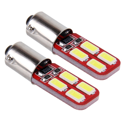 10 PCS BA9S 3W 200lm 6000K 8 SMD-5730 LEDs Car Clearance Light Lamp, DC 12V(White Light) - Clearance Lights by buy2fix | Online Shopping UK | buy2fix