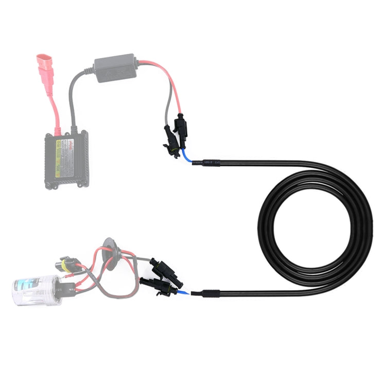 50cm Car HID Xenon Ballast High Voltage Extension Cable Harness - Wires by buy2fix | Online Shopping UK | buy2fix