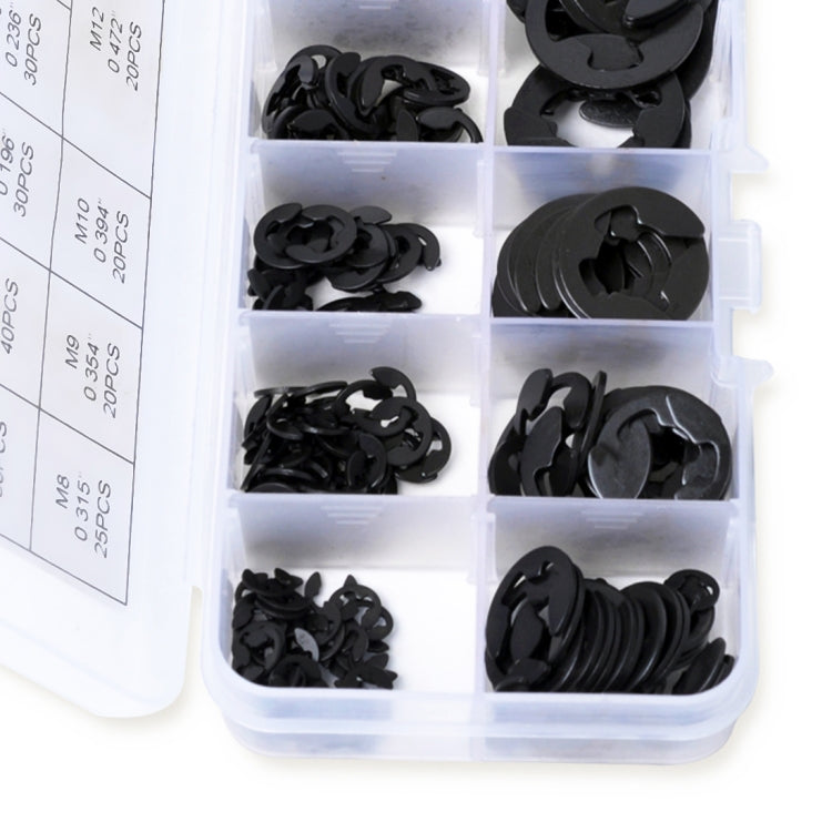 260 PCS Car E Shape Circlip Snap Ring Assortment Retaining Rings - In Car by buy2fix | Online Shopping UK | buy2fix