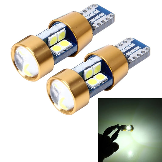 2 PCS T10 3W Error-Free Car Clearance Light with 19 SMD-3030 LED Lamp, DC 12V (White Light) - Clearance Lights by buy2fix | Online Shopping UK | buy2fix