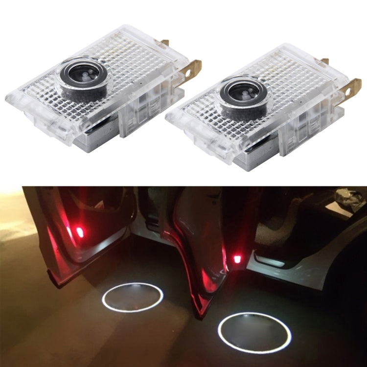 2 PCS LED Car Door Welcome Logo Car Brand 3D Shadow Lights for Buick Regal - Door Lights by buy2fix | Online Shopping UK | buy2fix