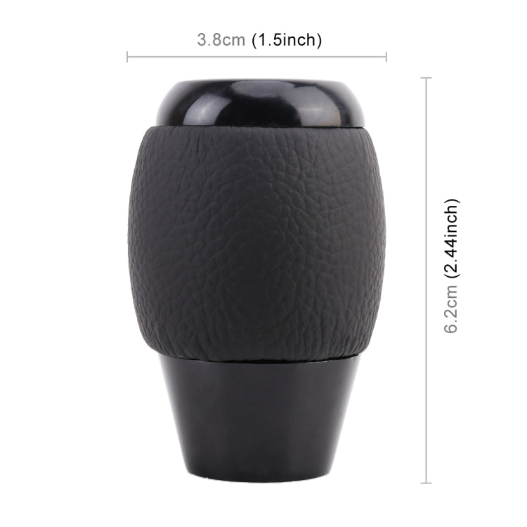 Universal Car Leather Metal Gear Shift Knob Modified Car Auto Transmission Shift Lever Knob - Shift Knob by buy2fix | Online Shopping UK | buy2fix