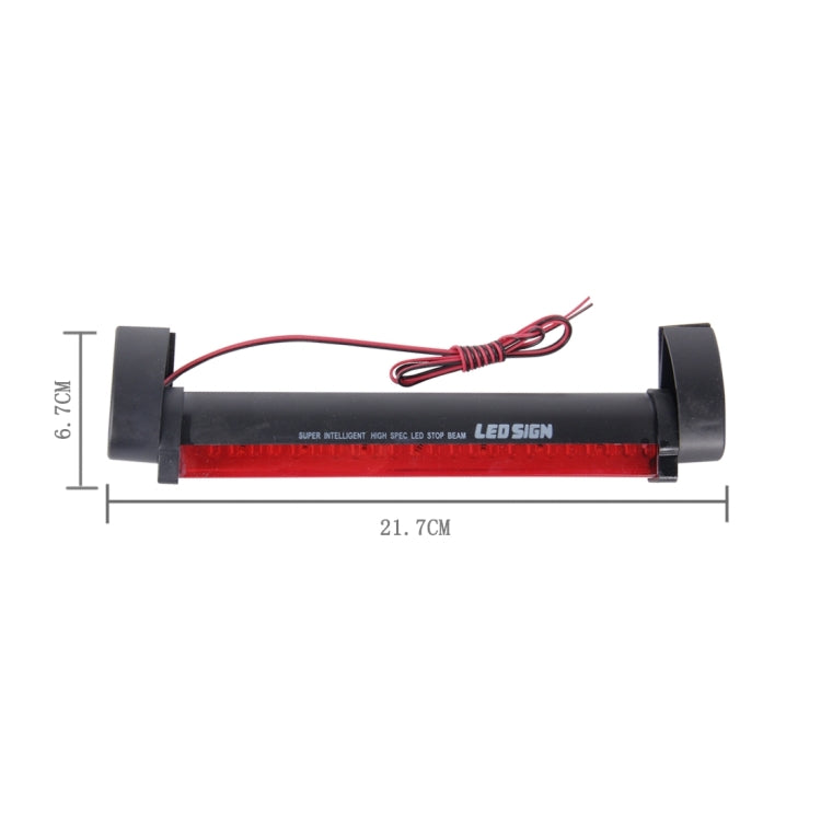 24 LEDs Red Light Car Third Brake Light, DC 12V Cable Length: 80cm - In Car by buy2fix | Online Shopping UK | buy2fix