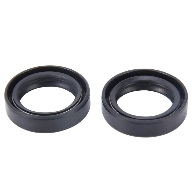 2 PCS Motorcycle Rubber Front Fork Damper Oil Seal Kit for GN125 - In Car by buy2fix | Online Shopping UK | buy2fix