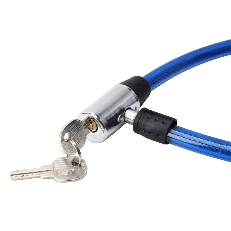 Motorcycle Bike Anti-theft Lock with Keys(Blue) - Theft Protection by buy2fix | Online Shopping UK | buy2fix