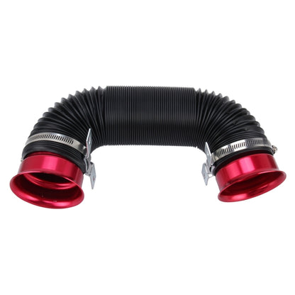 Car Auto Universal Tube Air Filter Adjustable Cold Air Injection Intake System Pipe Without Air Filter - In Car by buy2fix | Online Shopping UK | buy2fix