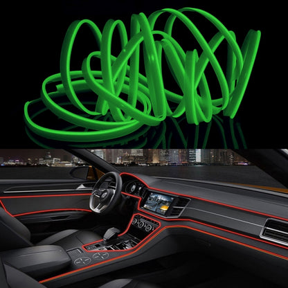 4m Cold Light Flexible LED Strip Light For Car Decoration(Green Light) - Atmosphere lights by buy2fix | Online Shopping UK | buy2fix