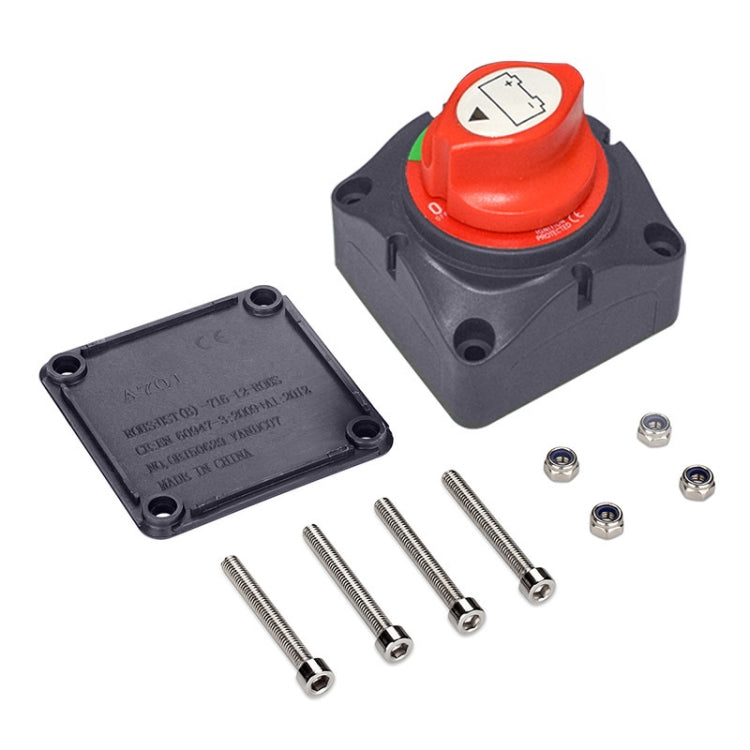 Car Auto RV Marine Boat Battery Selector Isolator Disconnect Rotary Switch Cut - In Car by buy2fix | Online Shopping UK | buy2fix