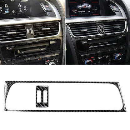 2 in 1 Car Carbon Fiber Air Conditioning Air Outlet Frame Decorative Sticker for Audi A4 B8 2009-2016 / A5 2008-2017 / Q5 2009-2017&#8203;, Left Drive - Car Interior Mouldings by buy2fix | Online Shopping UK | buy2fix