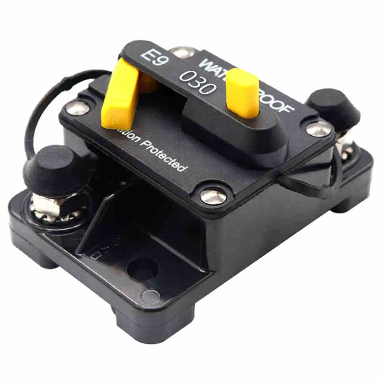 Off-road Vehicle / Automatic 30A Manual Circuit Breaker Overcurrent Protector - In Car by buy2fix | Online Shopping UK | buy2fix