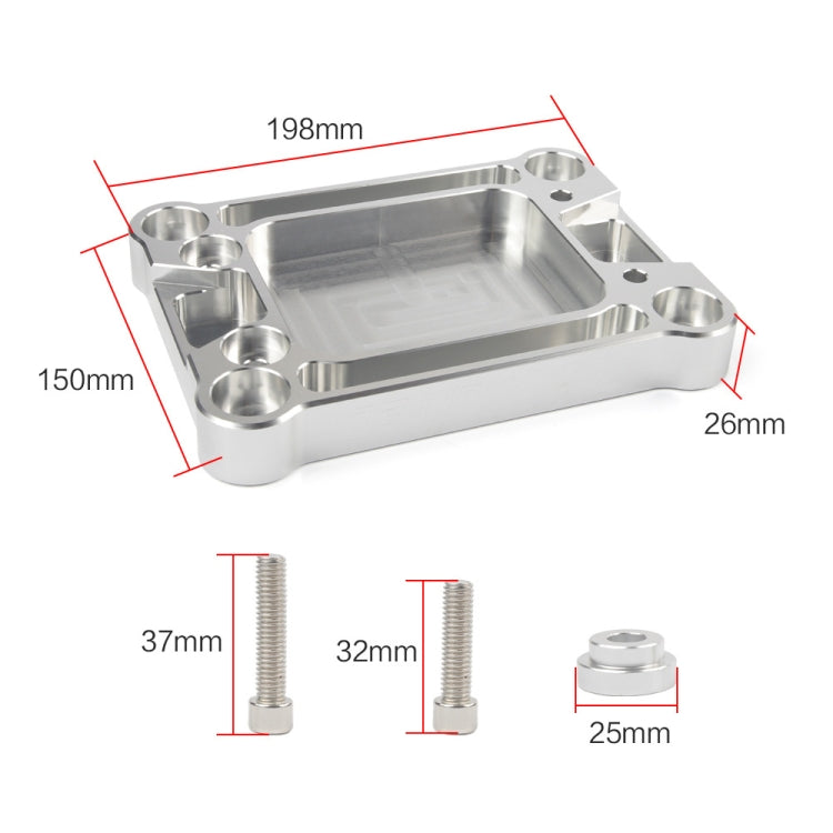 MR-9006 Car Modified Aluminum Gear Shifter Base for Honda Civic K Series K20 / K24 - In Car by buy2fix | Online Shopping UK | buy2fix