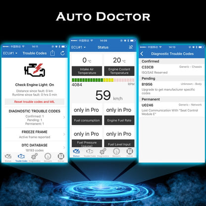 Mini Bluetooth 4.0 ELM327 OBD Car Fault Diagnostic Scanner - In Car by buy2fix | Online Shopping UK | buy2fix