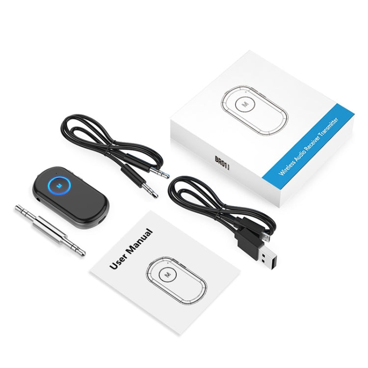 BR01 Car Bluetooth 5.0 Wireless Audio Receiver Transmitter - In Car by buy2fix | Online Shopping UK | buy2fix