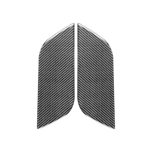 2 PCS / Set Carbon Fiber Car A Front Door Panel Decorative Sticker for Mercedes-Benz B-Class 2019,Left and Right Drive Universal - In Car by buy2fix | Online Shopping UK | buy2fix