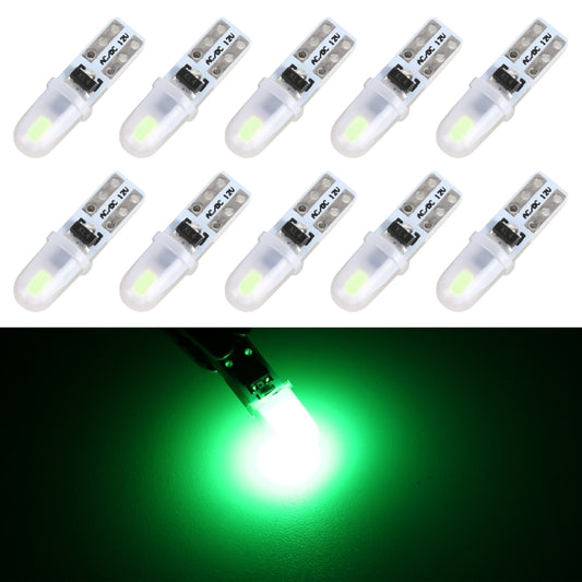 10 in 1 T5 Car Instrument Panel LED Decorative Light (Green Light) - In Car by buy2fix | Online Shopping UK | buy2fix