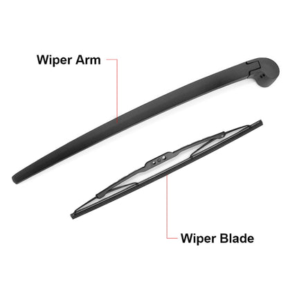 JH-AD06 For Audi A6 Avant 2005-2008 Car Rear Windshield Wiper Arm Blade Assembly 4F9 955 407 - In Car by buy2fix | Online Shopping UK | buy2fix