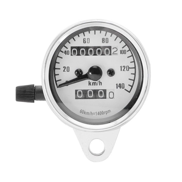 Motorcycle Retro Modified Odometer Speedometer Kilometer (Silver) - In Car by buy2fix | Online Shopping UK | buy2fix