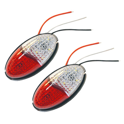 2pcs MK-125 Truck 12LEDs Side Marker Light - In Car by buy2fix | Online Shopping UK | buy2fix