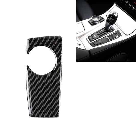 Carbon Fiber Car Handbrake Below Panel Decorative Sticker for BMW 5 Series F07 F10 F25 F26 / GT X3 X4 2009-2016,Sutible for Right Driving - In Car by buy2fix | Online Shopping UK | buy2fix