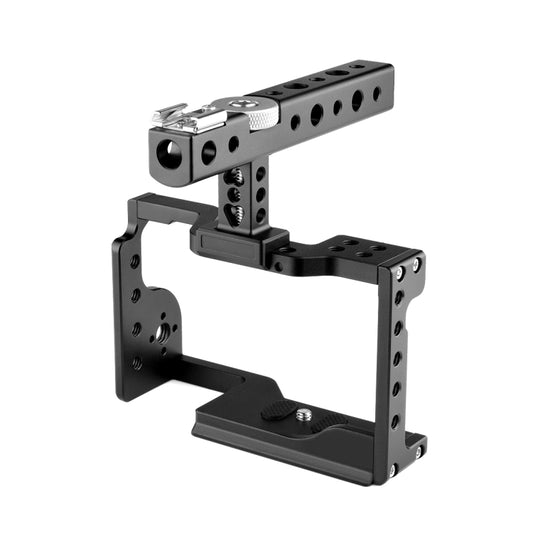 YELANGU C17 YLG0913A Video Camera Cage Stabilizer with Handle for Sony A6600 (Black) - Camera Cage by YELANGU | Online Shopping UK | buy2fix